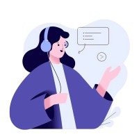 客服简约线条素材PNG