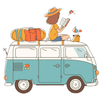 家庭公路旅行插图