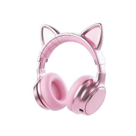 3D猫耳耳机插图
