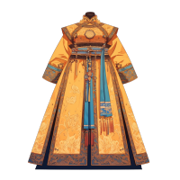 传统服饰蒙古服装元素