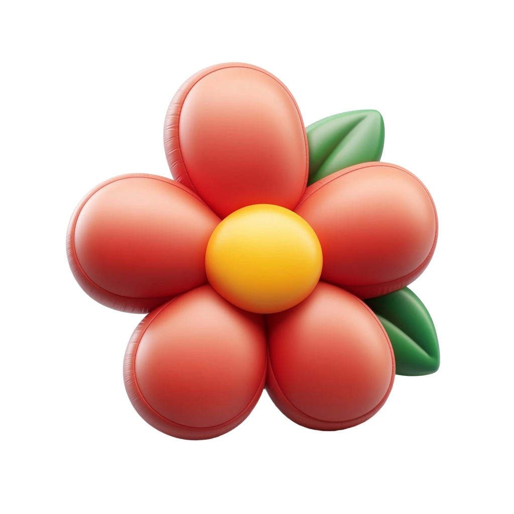 3D小花唯美元素
