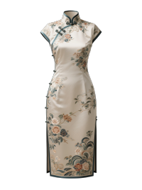 传统服饰旗袍元素