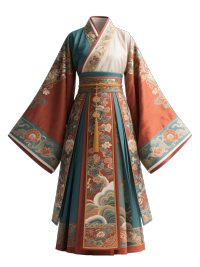传统服饰汉服插画