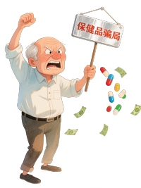 保健品骗局骗子元素