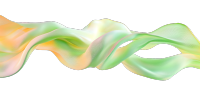 绿色丝绸插画