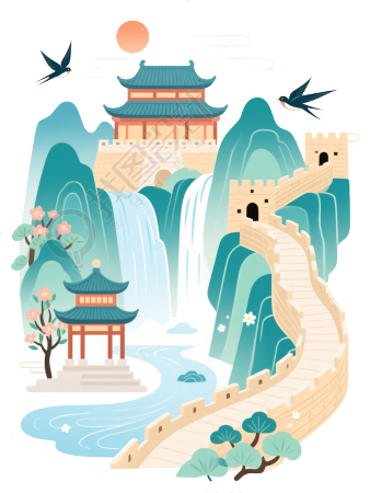 中国古风建筑元素