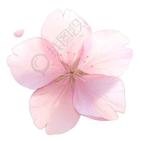 樱花花瓣透明背景元素