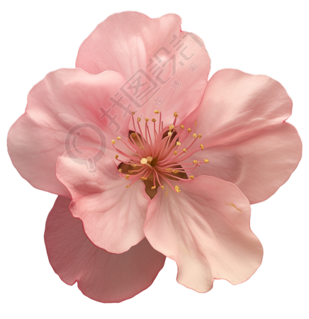 樱花花瓣唯美插图