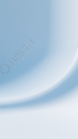 浅蓝色背景清新简约素材