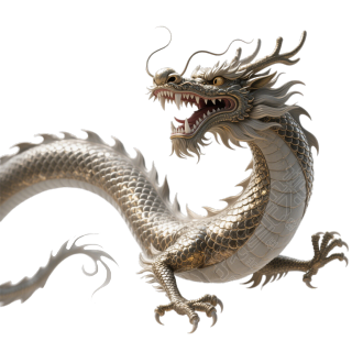 中国龙透明背景元素