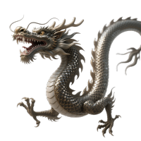 中国龙图形素材PNG