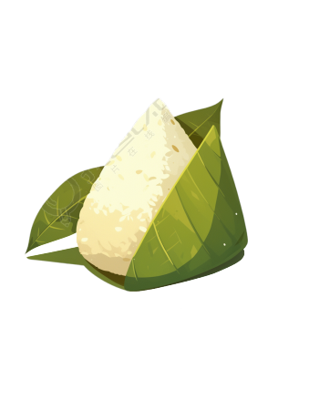 粽子透明背景插画