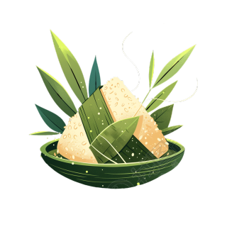 粽子可商用插画