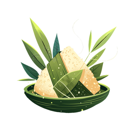 粽子可商用插画