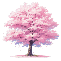 动漫樱花树