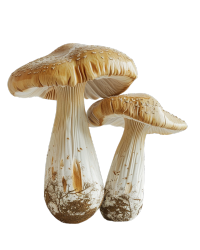 3D渲染蘑菇