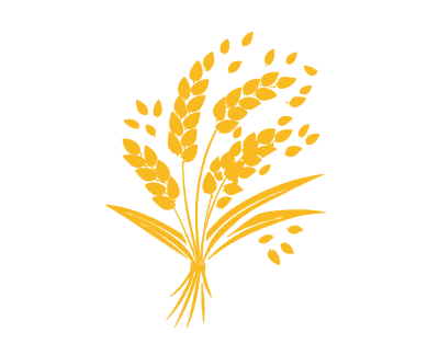 水稻秧苗LOGO图标素材