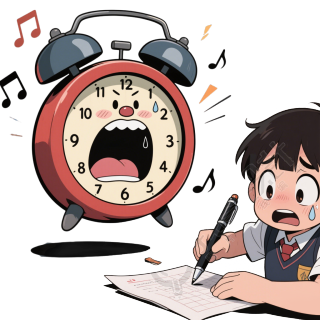 中考少年PNG素材
