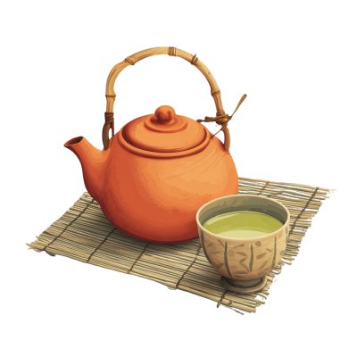 中式凉茶素材