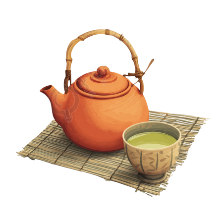 中式凉茶素材