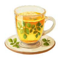 蜂蜜茶卡通素材
