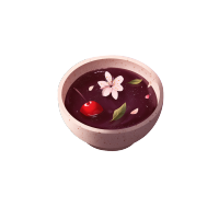 一碗酸梅汤插画
