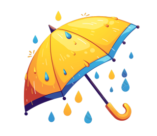 雨伞图标设计