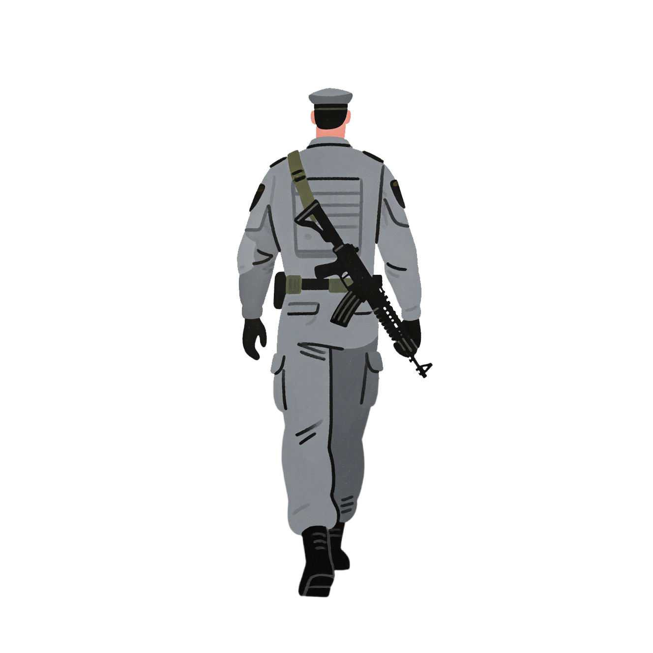 禁毒警察素材