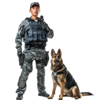 警犬战术培训图片