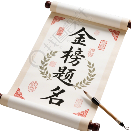 金榜题名图形素材