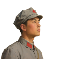 红军战士透明背景元素