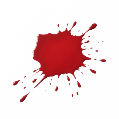 血液滴溅血迹插画