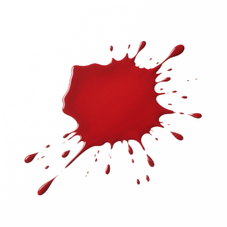 红色墨水滴溅图案PNG