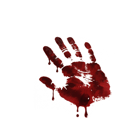 手掌印血迹插图