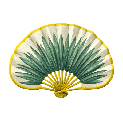 蒲扇夏日清凉元素