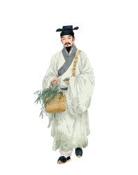 古风中医插画设计