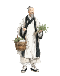 古代医生插画设计