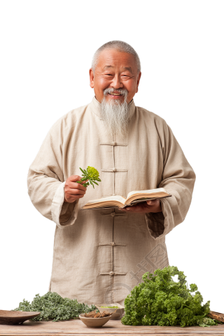 中医草药插画设计