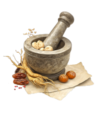 传统中药插画设计
