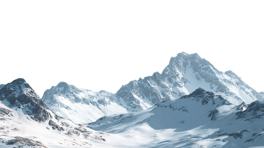 高山雪峰高清PNG元素