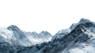 喜马拉雅雪峰全景图