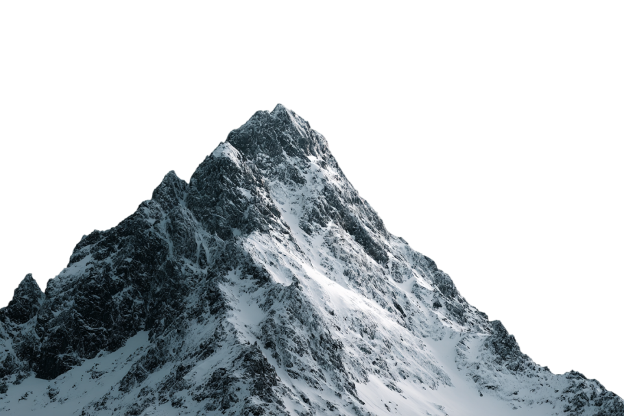 高山透明背景元素