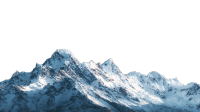 喜马拉雅雪山高清PNG素材