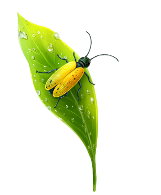 萤火虫插画设计