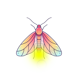 萤火虫PNG透明素材