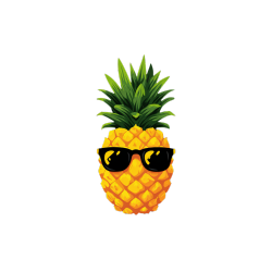 可爱菠萝太阳镜LOGO