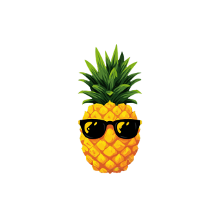 可爱菠萝太阳镜LOGO