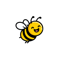 可爱蜜蜂LOGO设计