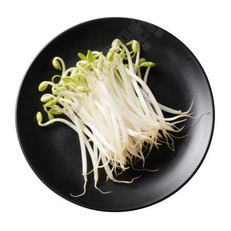 黄豆芽透明背景素材