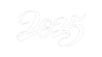 2025艺术字插画